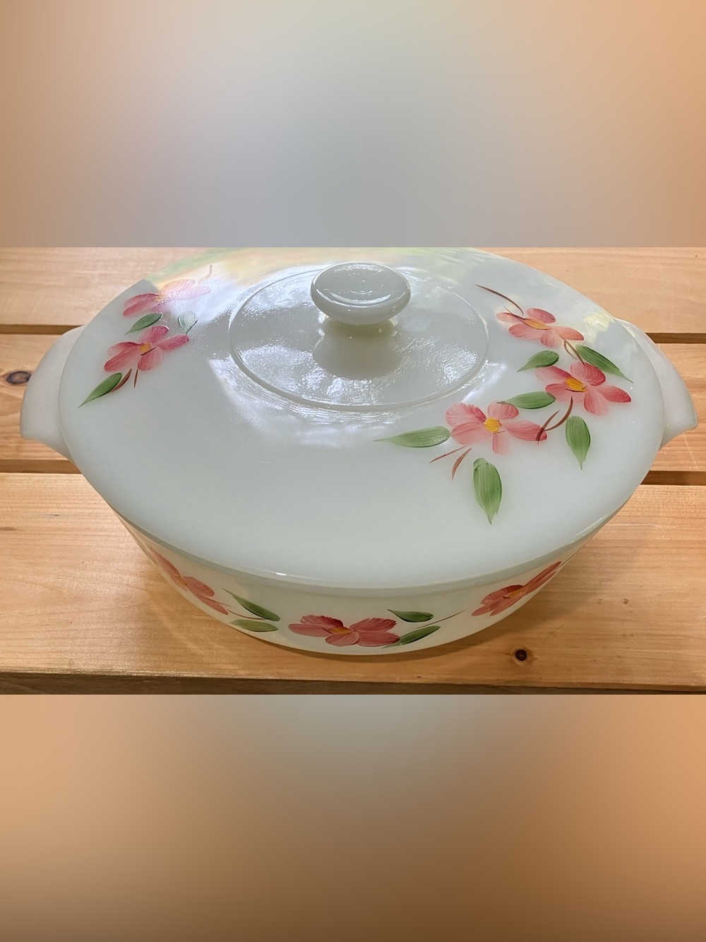 2QT Casserole Dish-Fire King/Anchor Hocking